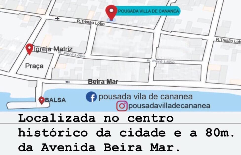 Pousada Villa De Cananea Cananéia Eksteriør billede